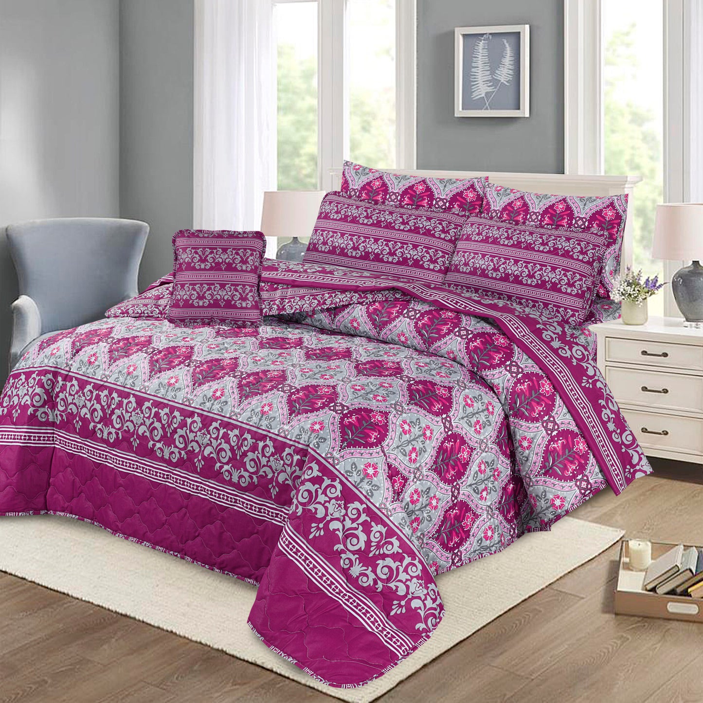 7pcs SUMMER COMFORTER SET - Bristol