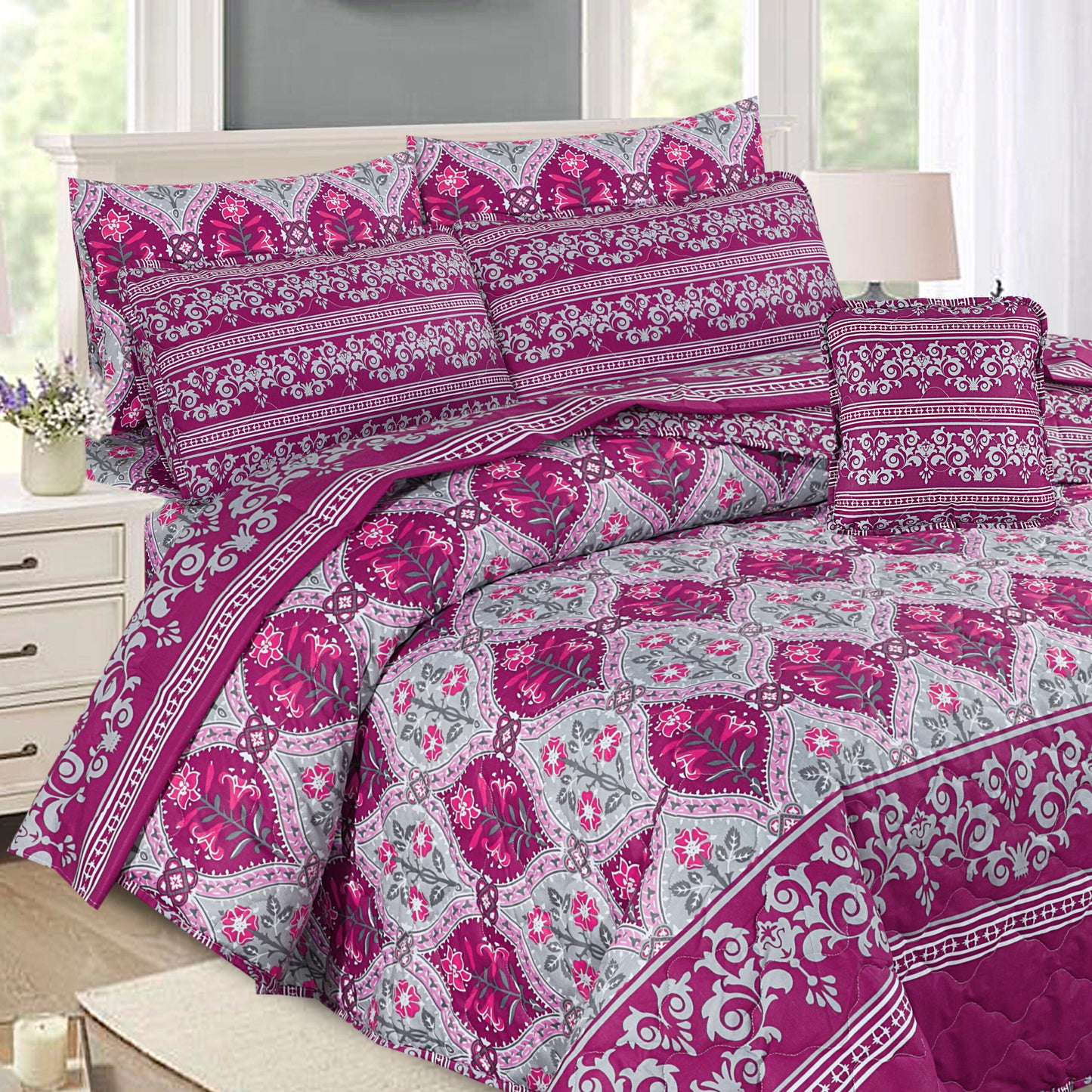 7pcs SUMMER COMFORTER SET - Bristol