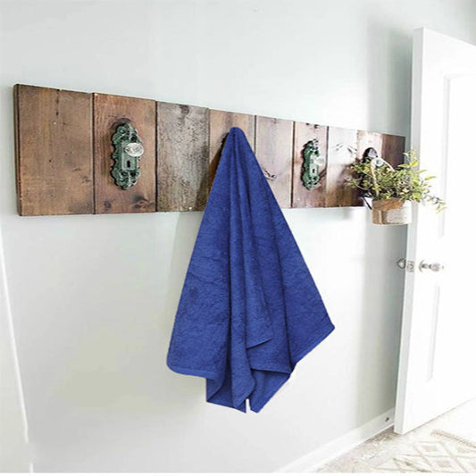 Luxurious Soft Pure Cotton Bath Towel - Cerulean Blue