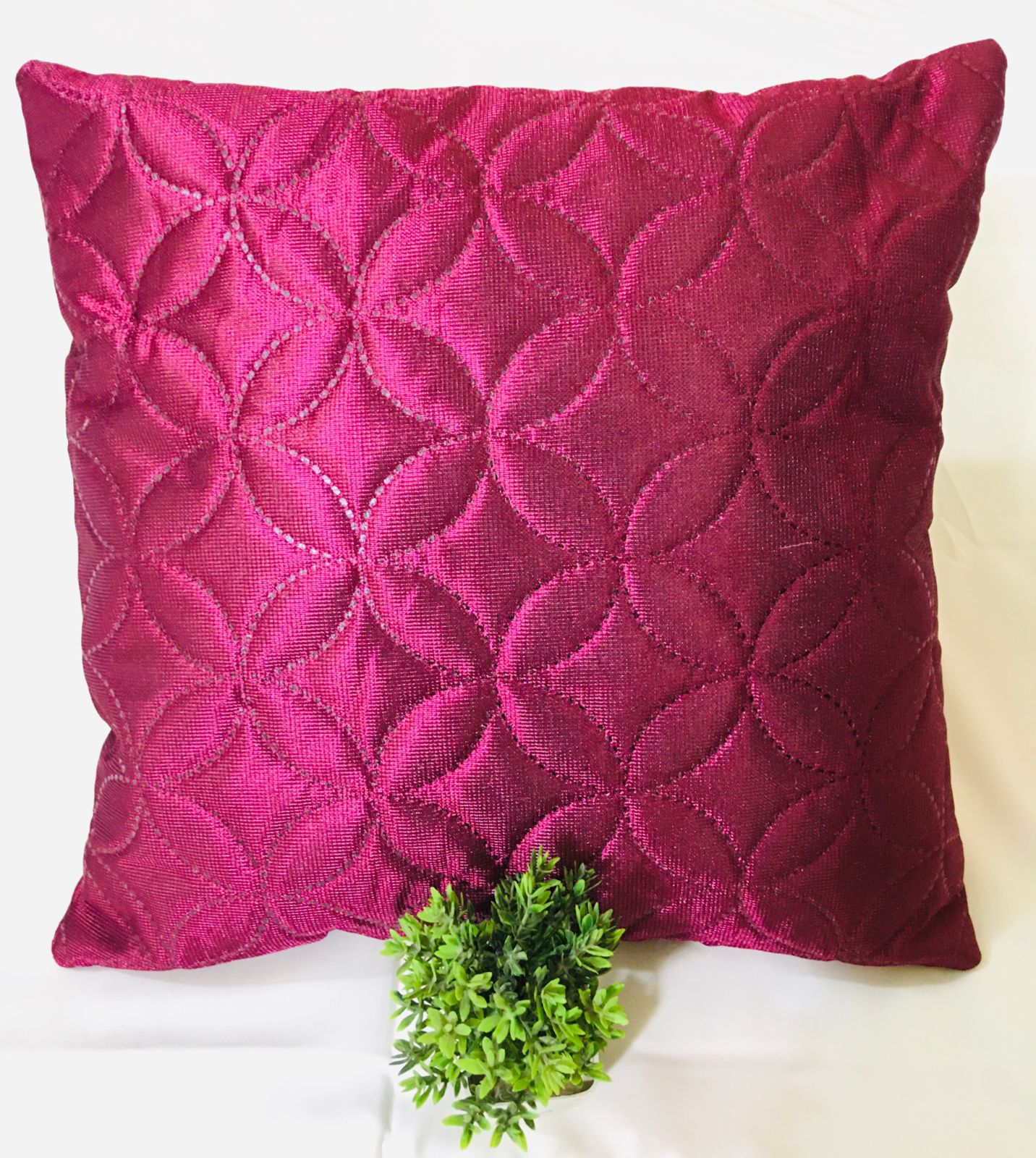 ULTRASONIC QUILT CUSHION COVER