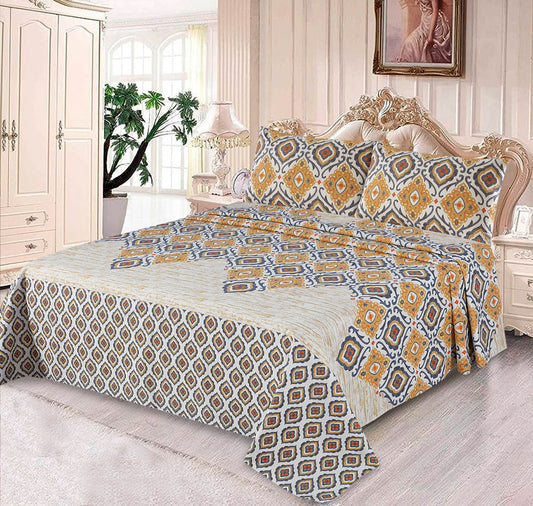 COTTON KING SIZE BED SHEET  - STATUS