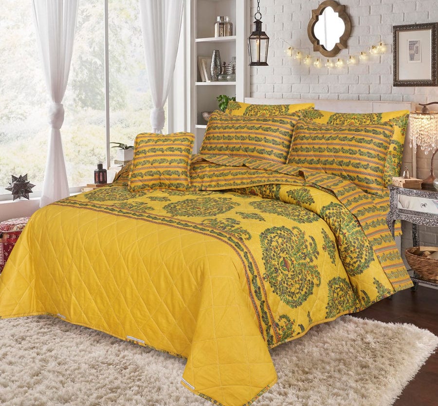 7pcs SUMMER COMFORTER SET - Sun Light