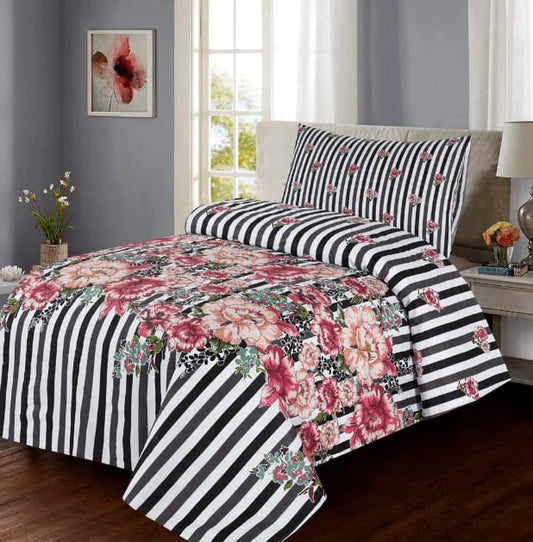 SINGLE BED SHEET - STRIPE