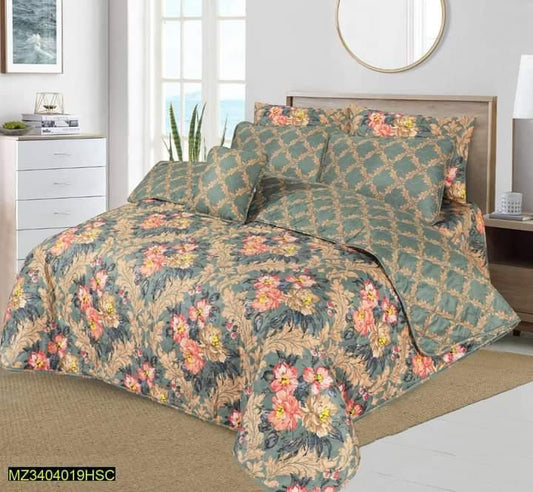 6pcs SUMMER COMFORTER SET - MINT