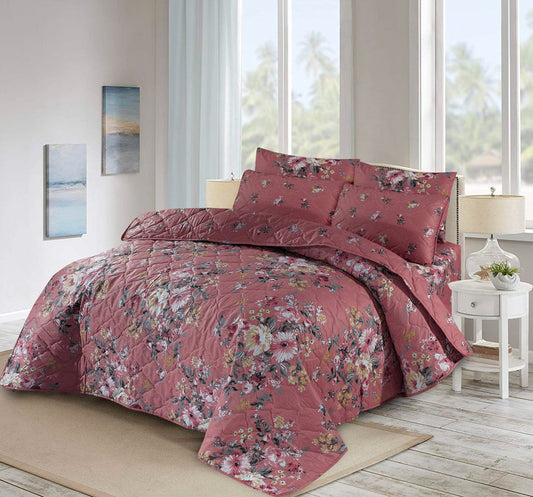 6pcs SUMMER COMFORTER SET - Indigo