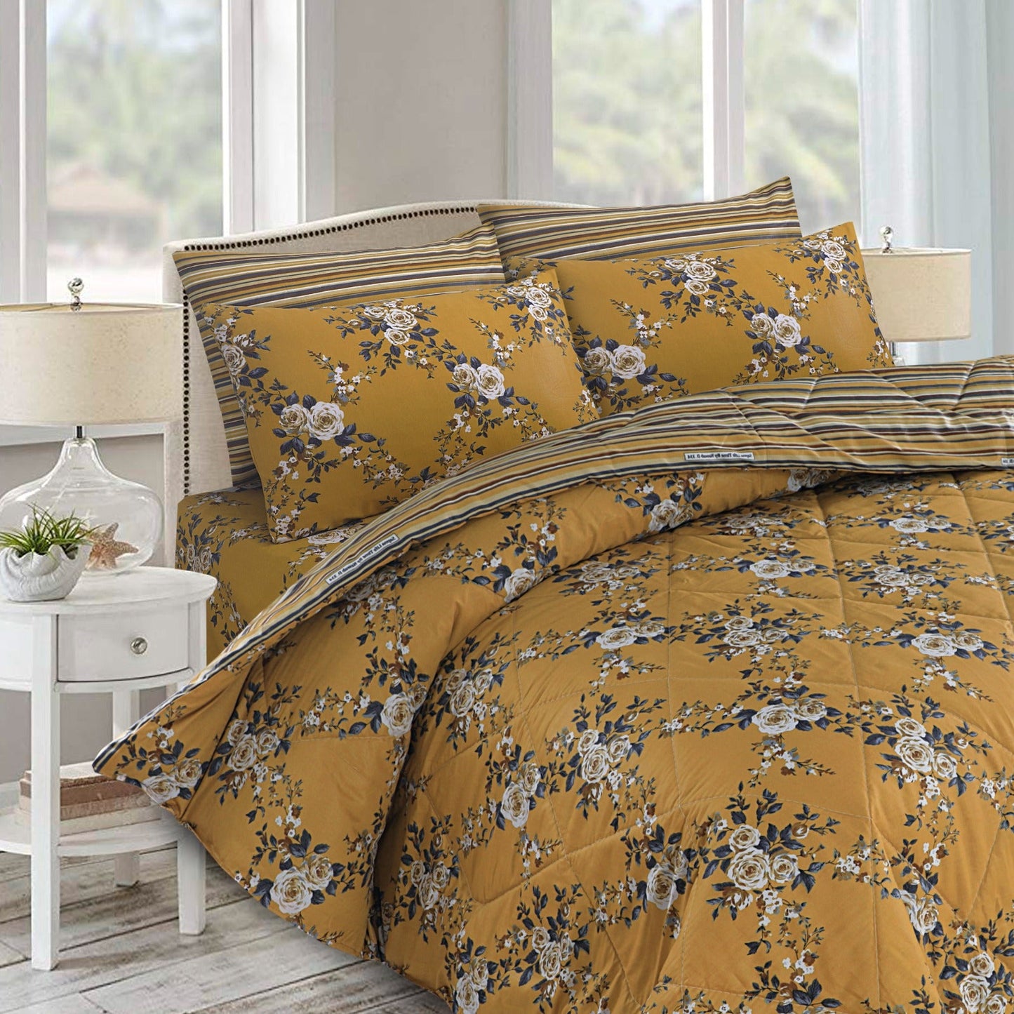 6pcs SUMMER COMFORTER SET - Mustang