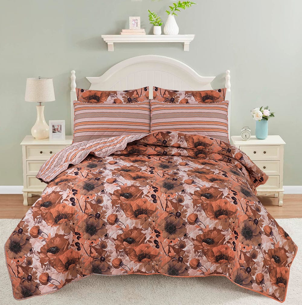 6pcs SUMMER COMFORTER SET - Paint Texture