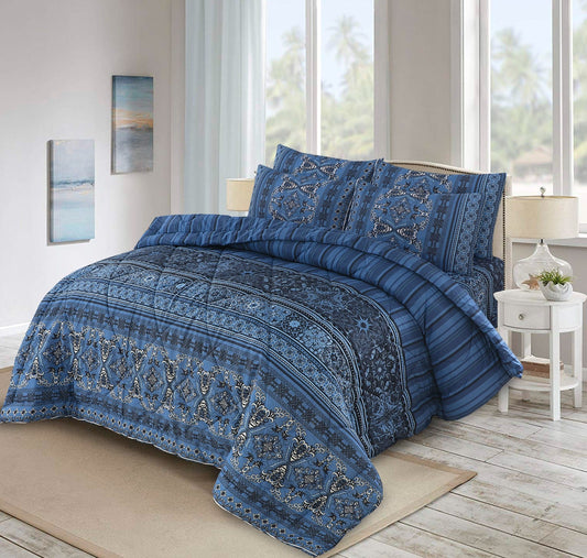 6pcs SUMMER COMFORTER SET - Delven Sky