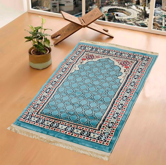 Soft And Fold-able Islamic Prayer Rug