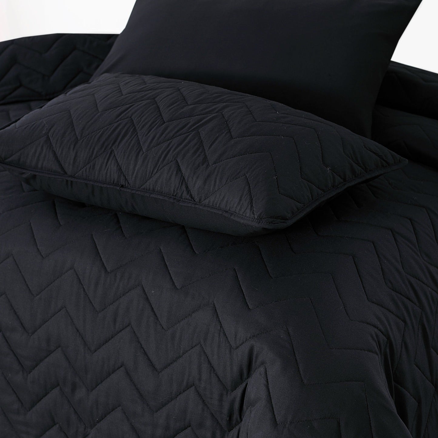 6pcs SUMMER COMFORTER SET - Black King